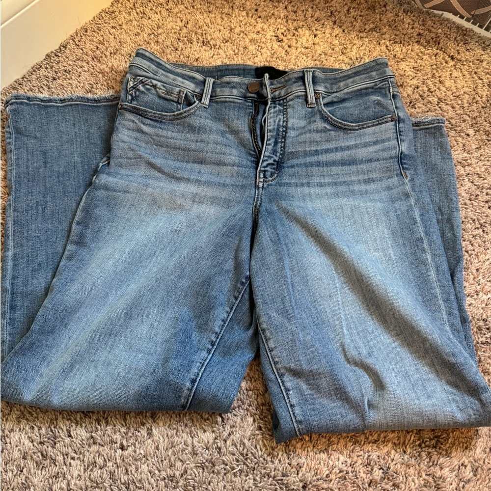 Buckle Black Womens Wide Leg Jeans 33X32